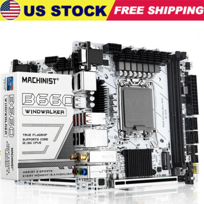 LGA 1700 B660 WiFi Motherboard HDMI M.2 SATA 3.0 Core 12/13 Gen CPU With Buzzer