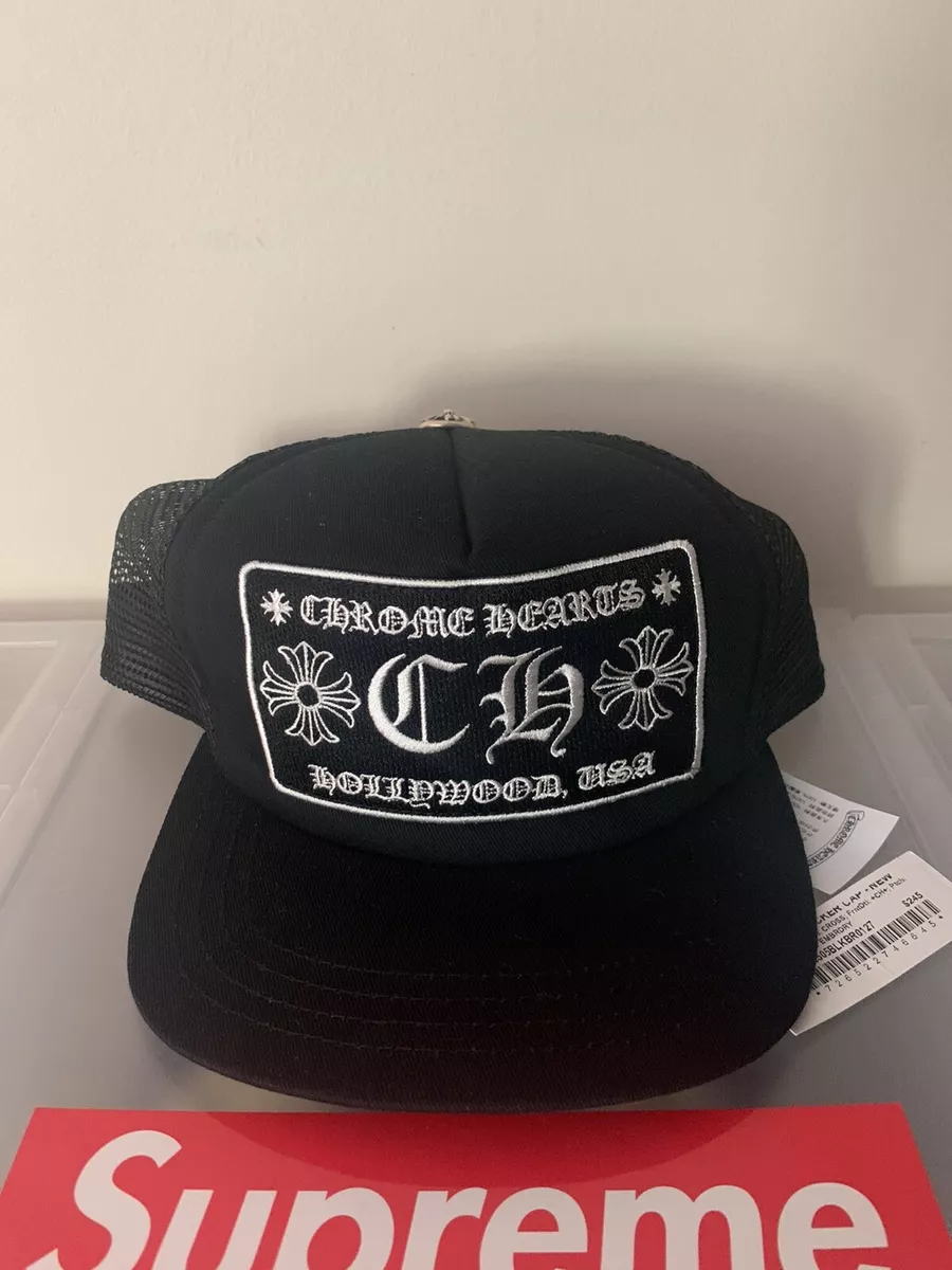 Chrome Hearts Hollywood Trucker Hat(BLACK)