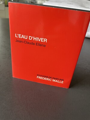 L Eau D Hiver Federic Malle 