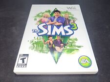 The Sims 3 III Electronic Arts Nintendo Wii LN perfect condition COMPLETE!