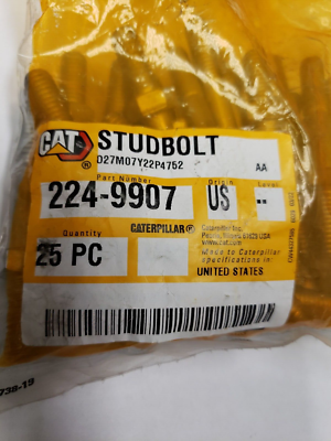 224-9907 Caterpillar Stud Bolt | eBay 