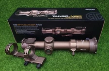 Sig Sauer TANGO-MSR 1-10x28 Illum BDC10 SFP Coyote w/ALPHA-MSR Mount - SOTM11200