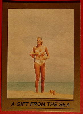 JAMES BOND - Dr. No - Card #010 - GIFT FROM THE SEA - Eclipse 1993, ANDRESS