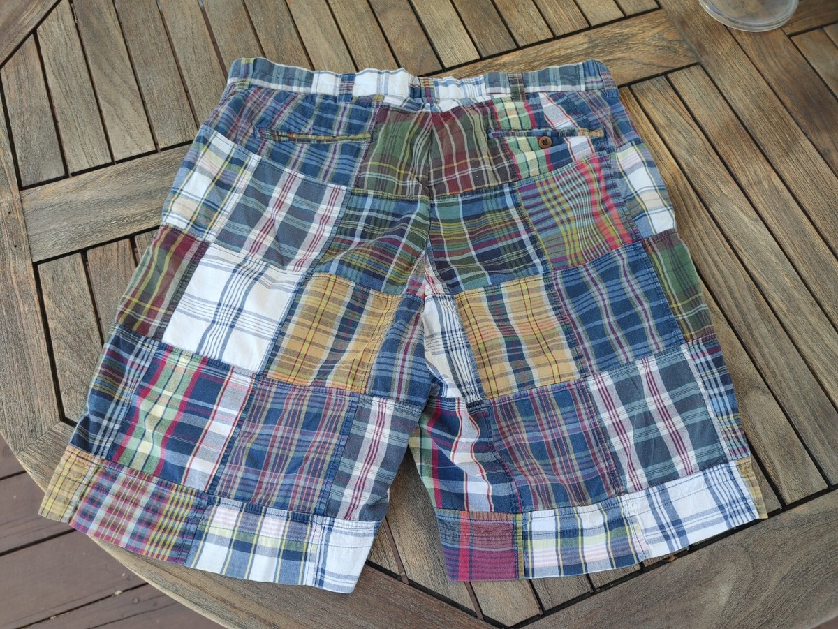 Polo Ralph Lauren Mens patchwork Shorts 34 Multicolored VGUC | eBay