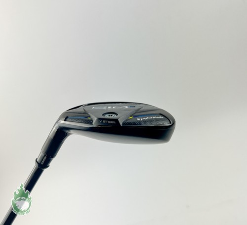LEFT HAND 2021 TaylorMade SIM 2 Rescue 3 Hybrid 19.5* Stiff Graphite Golf Club - Picture 11 of 12