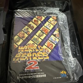 World Heroes 2 Neo Geo Japan Complete Excellent Condition