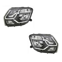 Scheinwerfer Set Rechts Links W21 5W H7 H1 FüR Dacia Duster