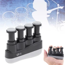Hand Finger Exerciser Grip Strengthener For Guitar Sax Bass Violin Piano