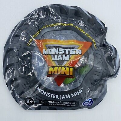 Monster Jam, Official Mini Mystery Collectible Monster Truck 12 pack 1:87  Scale