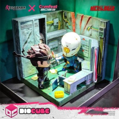 Figurama Studio Metal Gear Snake Resin Model Pre-order Cyborg Ninja Statue PVC