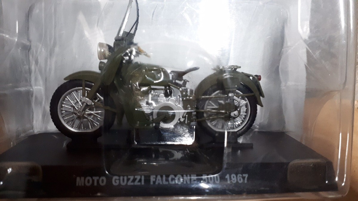 ミニカー MIGNON MODEL No.110 GUZZ 500 FALCONE Moto Guzzi Falcone 500 1967 Motorbike Bike Deagostini 1:24