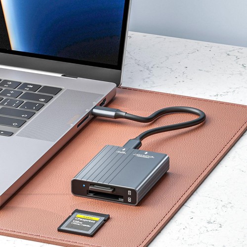 Adaptateur Lecteur Carte USB 3.1 Gen2 10Gbps pour Carte Mémoire CFexpress Type B Type A - Photo 9/10