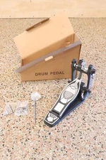 Eccentric Systems P500 double chain single bass drum pedal with QT CAM