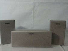 Sony Surround Sound Speaker System 1 Center SS-CNP75 2 SS-MSP75 -Tested