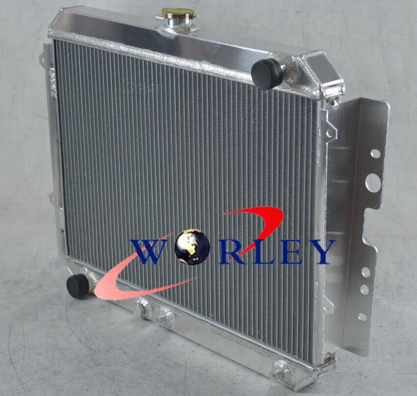 Aluminum Radiator for FORD Courier PC 88-93/ MAZDA B2200 1984-1990 Petrol Diesel — 第 3/4 张图片