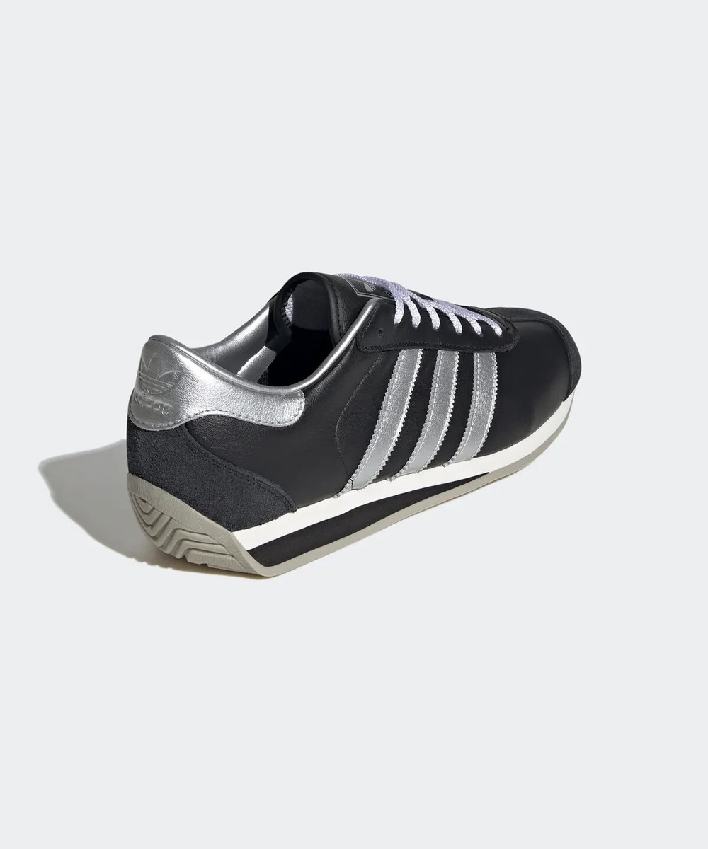 ★adidas★ Country II SMU Black Silver JH5601 Adidas Originals Country II SMU Black Silver JH5601