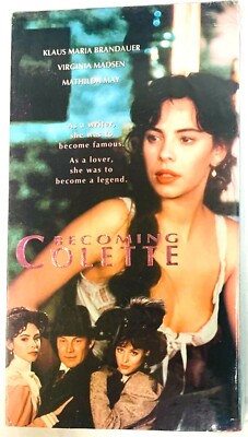 Becoming Colette.(VHS, 1992) Most Sensual Scandalous Woman In France NEW SEALED 