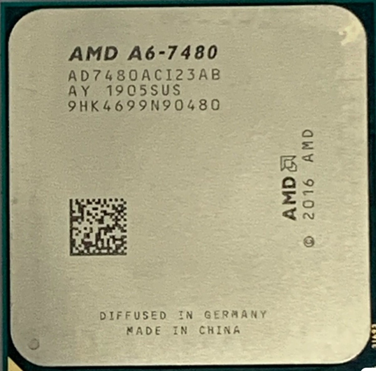 AMD Athlon A6-7480 Dual-Core Socket FM2+ 65W