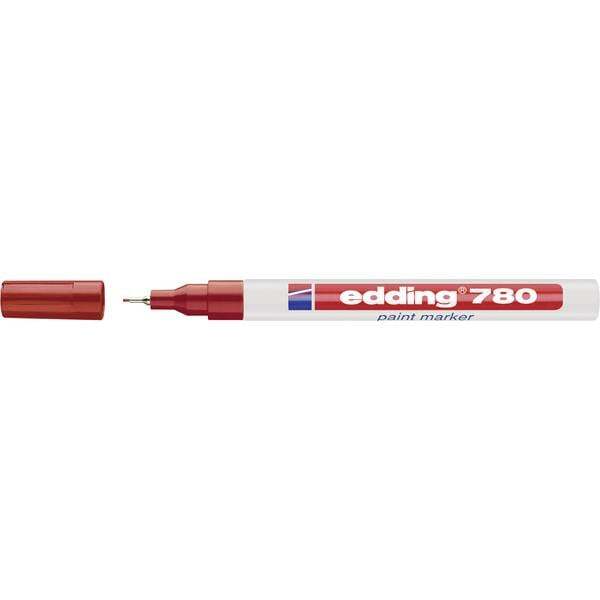 Edding marcatore a vernice 4-780002 rosso 0.8 mm 1 pz