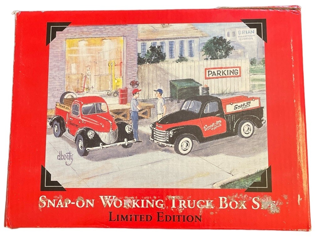 Vintage Snap On Old Stock Limited Edition Box Set 1940 Ford 1952 