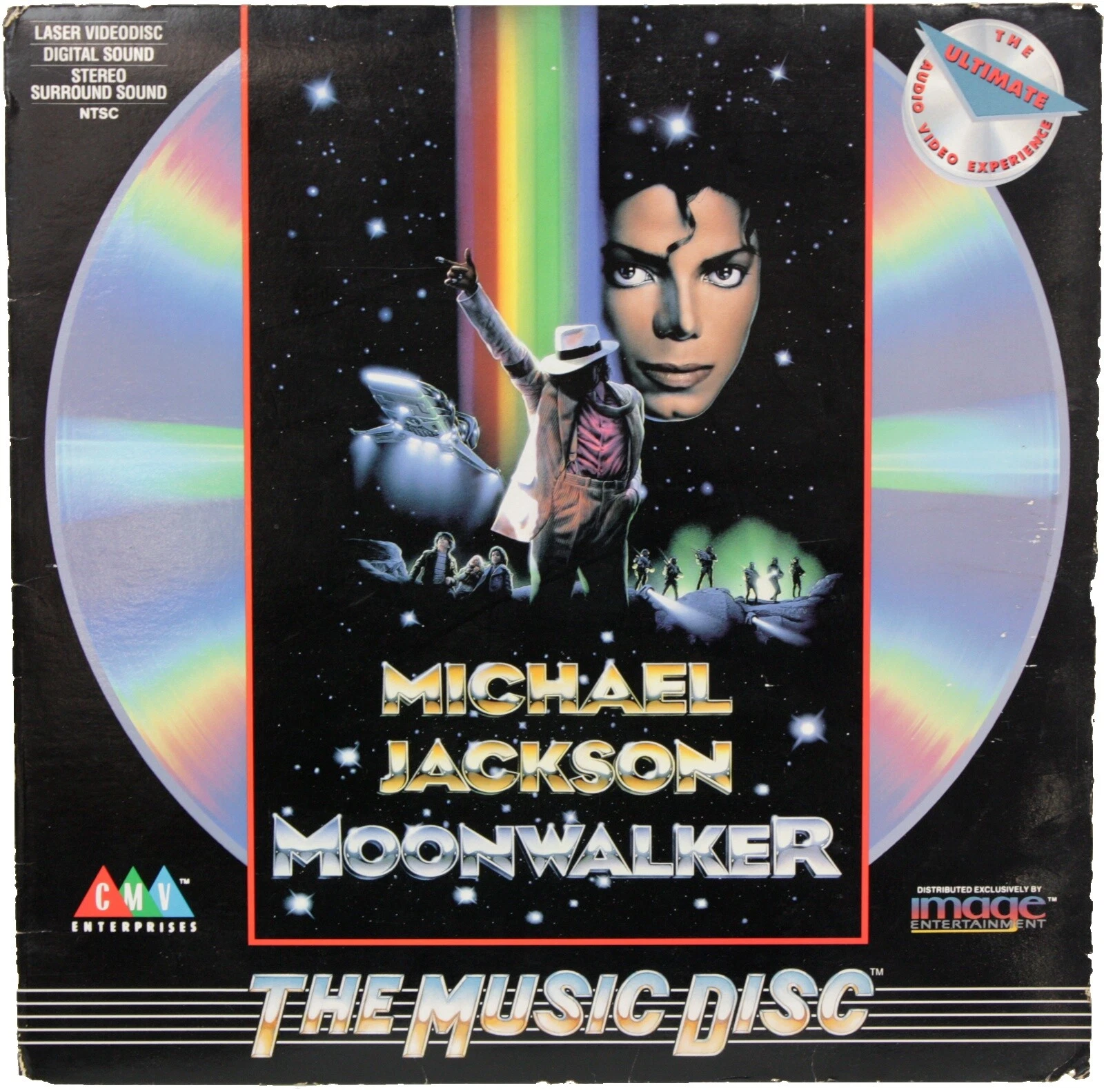 Collector's Edition Music & Concerts PG Rated Movie LaserDiscs