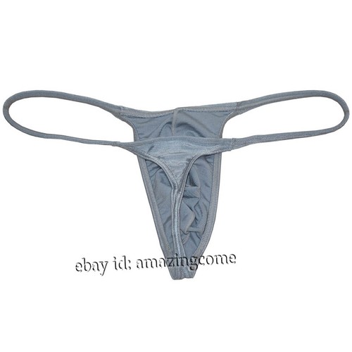 Men Enhance Pouch Thong Bikini G-String Minikini Tangas Posing Underwear T-back - Picture 20 of 22