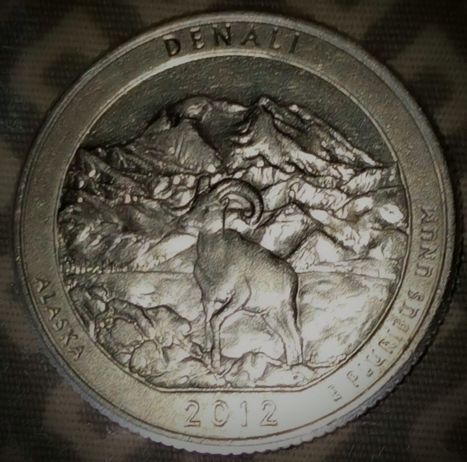 2012 D Denali National Parks Quarter Alaska Error eBay