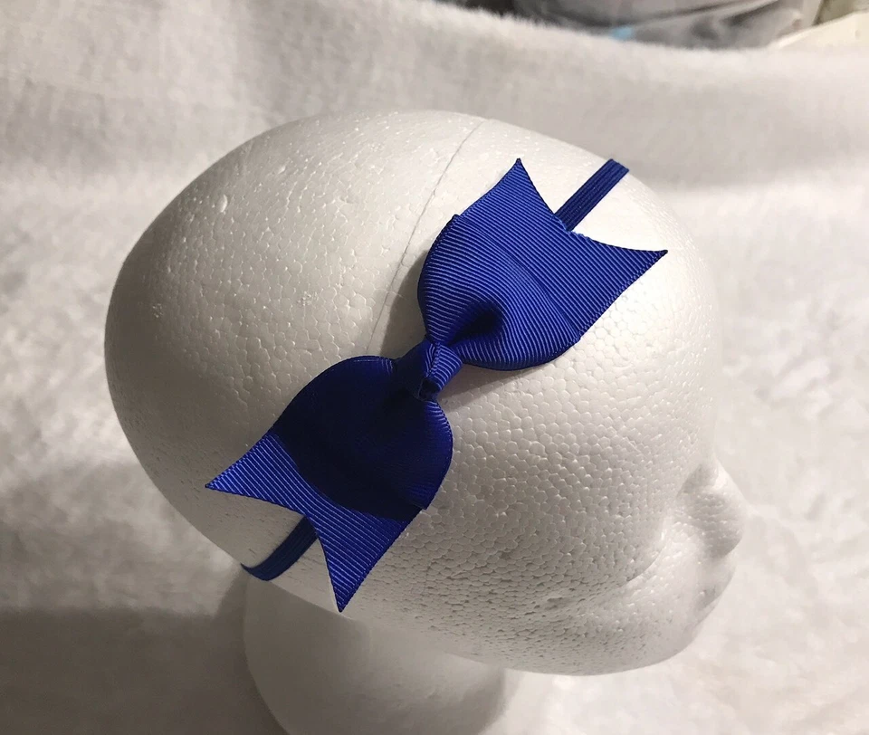 10 piezas diademas elásticas ajustadas cinta de grosgrain para bebés y niñas pequeñas Foto 2 de 2