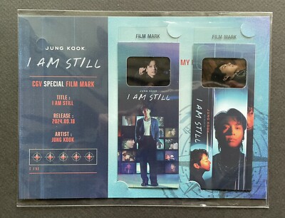 BTS,JUNGKOOK-I AM STILL  WITH YOU MOVIE CGV POB TWO  FILM MARK SET+TRACKING