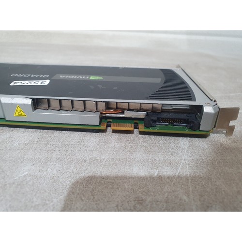 038XNM Nvidia Quadro 4000 Graphics Card 2 GB GDDR5 DVI DisplayPort - For Parts - Picture 6 of 11