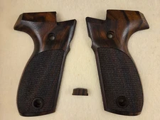 Walther P88 ONLY FINE ENGLISH WALNUT CHECKERED Pistol Grips U2