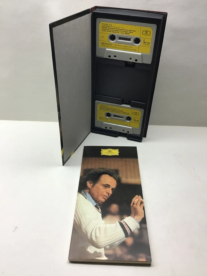 Verdi Luisa Miller Maazel 2 Cassette Box Set 3370035 With Booklet - Image 3 of 4