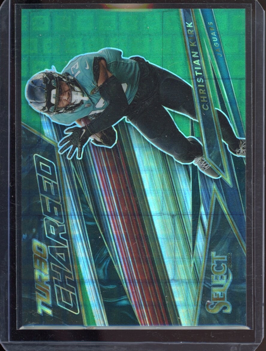 2022 Select Green Turbo Charged Christian Kirk 2/5 RC #TUR-20 Jaguars