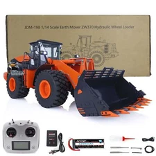 1/14 RTR Hydraulic RC Loader Model ZW370 JDM 198 Construction Vehicle I6S Radio