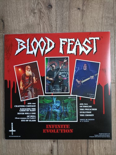 Blood Feast (Us)– Infinite Evolution (Lp 2024 Red Vinyl) - Bild 2 von 7