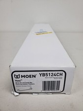 Moen YB5124CH Voss 24-Inch Bathroom Towel Bar, Chrome