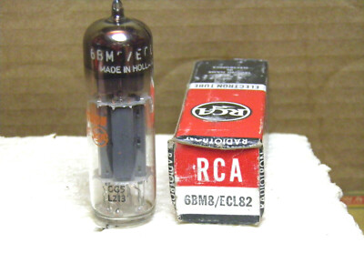 ECL82／6BM8 Ei製　2ペアNOS未使用アムトランスチェック A VINTAGE RCA/AMPEREX 6BM8/ECL82 NOS/NIB VACUUM TUBE | eBay