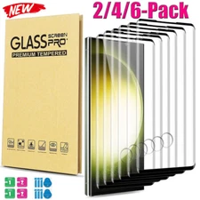 Tempered Glass Screen Protector For Samsung S25 S24 S23 S22 S21 Note20 Ultra 10