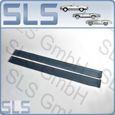 Gummimatte Einstieg, dunkelblau Schwellergummi f&uuml;r Mercedes W107 SL 
