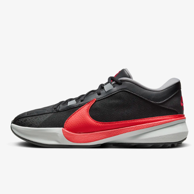 Баскетбольные кроссовки Nike Zoom Freak 5 EP Черный/красный (DX4996-004) Доставляются ускоренной доставкой