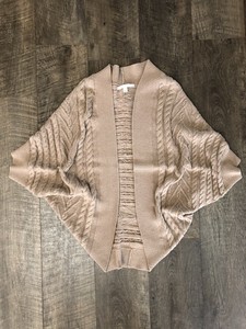 long tan cardigan sweater