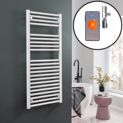 Bray Smart Wifi Electric Heated Towel Rail Bathroom Radiator