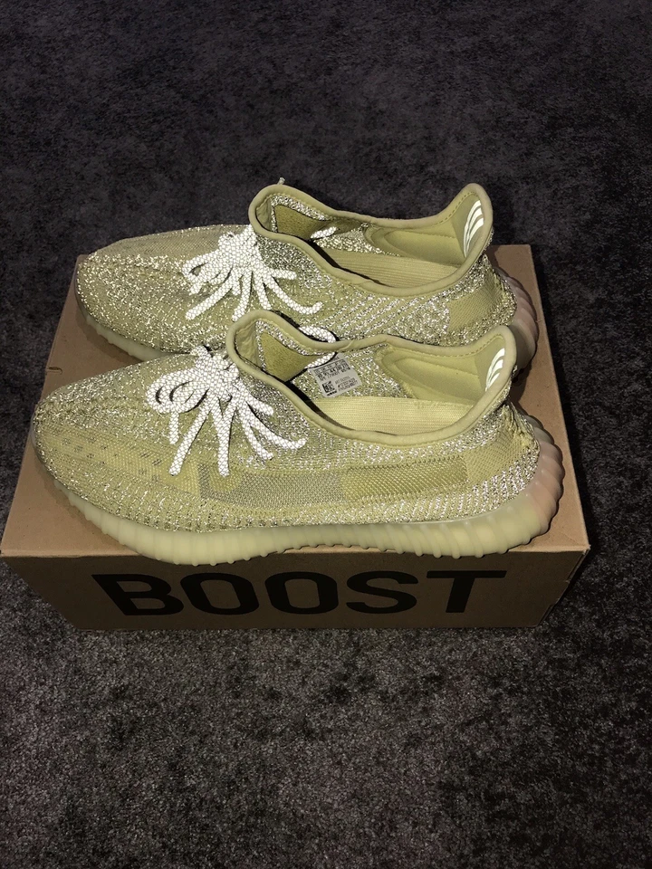Size UK 9.5 - adidas Yeezy Boost 350 V2 Antlia Reflective, photo 2 of 5