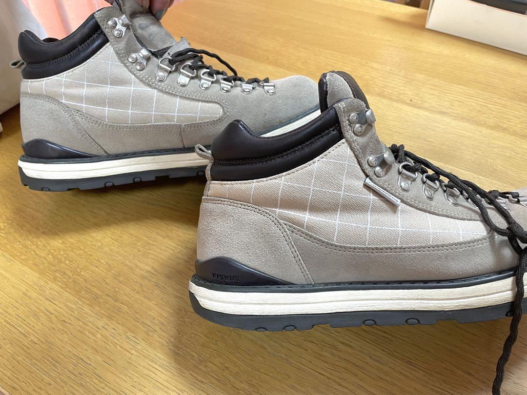 visvim×affa check design trekking boots Rare Limited Edition