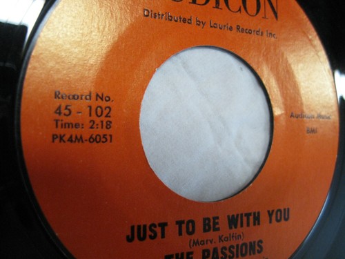 The Passions – Oh Melancholy Me / Just To Be With You – Audicon 45 ex++ - Picture 6 of 9
