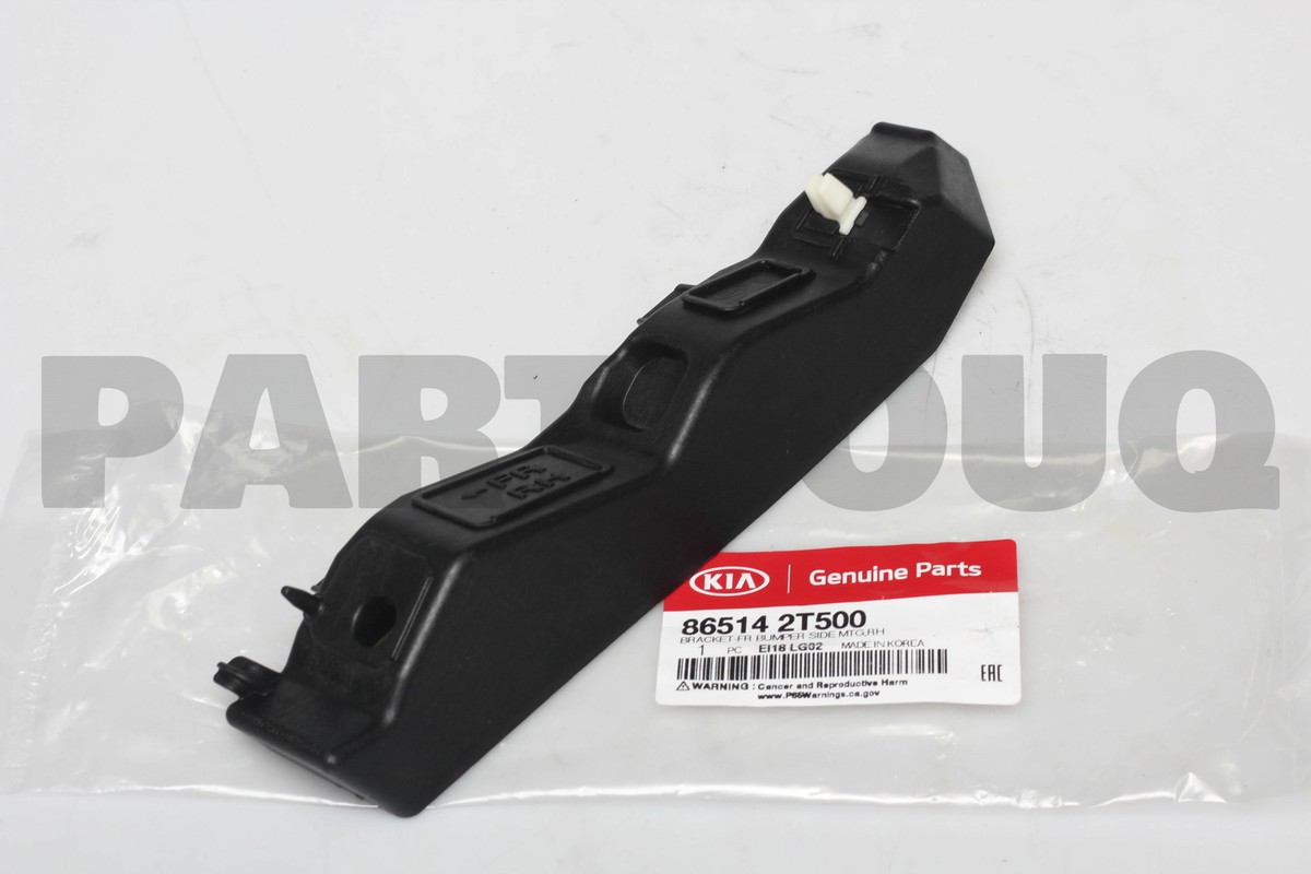 865142T500 Genuine Hyundai / KIA BRACKET-FR BUMPER SIDE MTG,RH | eBay