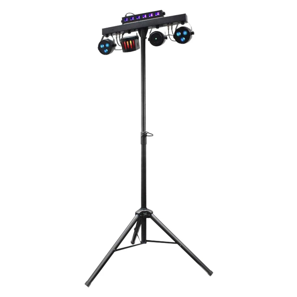 2 x Equinox Microbar Multi System Reloaded T-Bar Lighting Package - Image 4 of 4