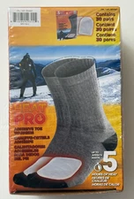 Heat Pro Toe Warmers, Adhesive, Contains 30 pairs, 5 Hours of Heat