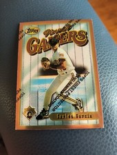 CARLOS GARCIA 1996 TOPPS FINEST  GAMERS #187 THEME G38 COMMON