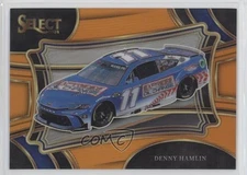 2024 Panini Select Pit Road Orange Prizm 12/49 Denny Hamlin #170 4aw
